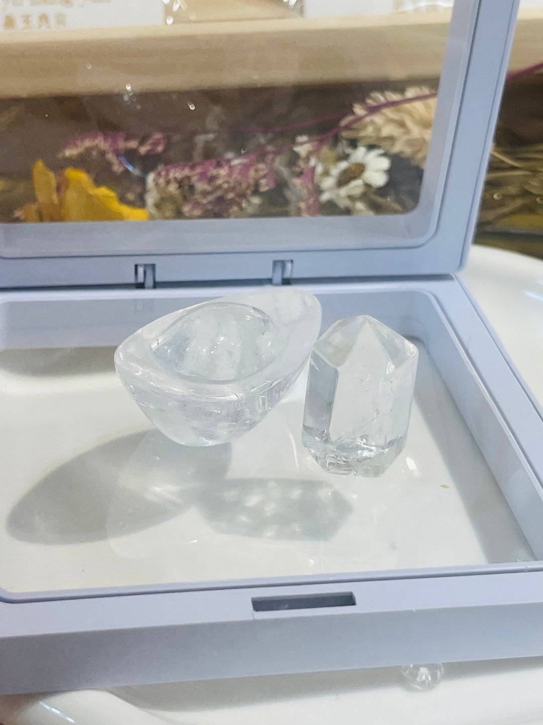 已预订定制化高净度白水晶柱消磁必备款一组 - 其他 - 水晶 黑色