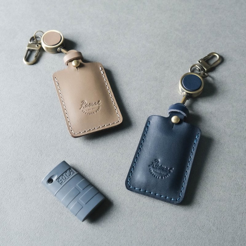 Band大楼磁扣套 磁扣套 感应卡套 伸缩磁扣套 磁扣 门禁卡 - 钥匙链/钥匙包 - 真皮 多色