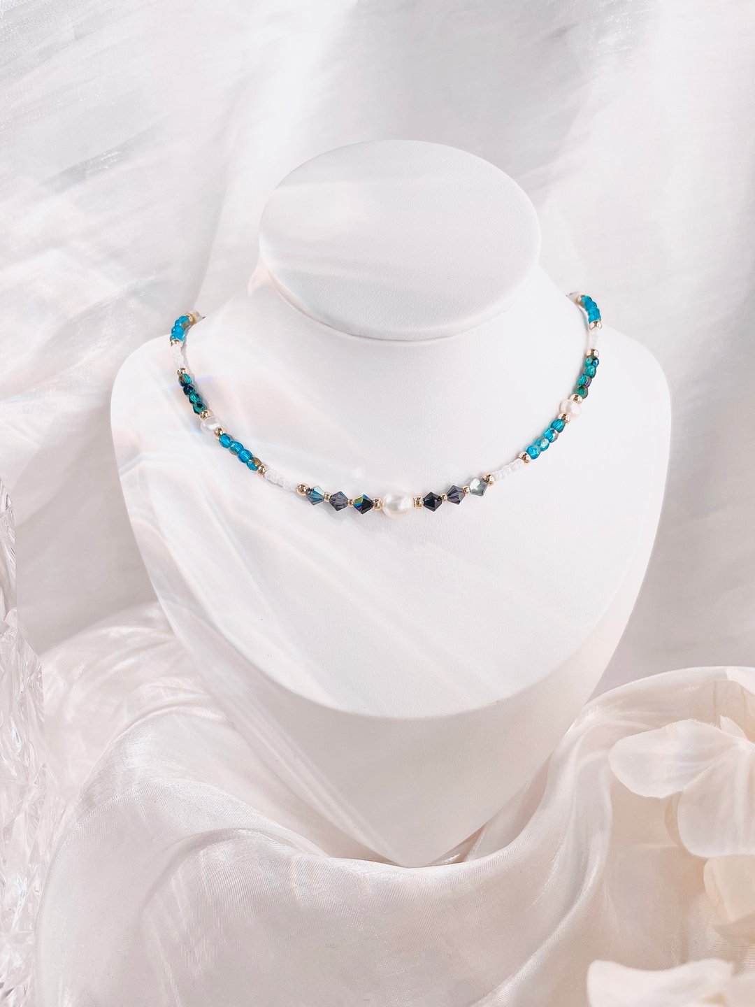 BOYFRIEND VINTAGE CHOCKER - 项链 - 水晶 