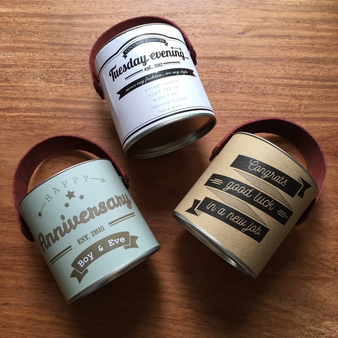 Custom Made - Special package/ gift can/occasional - 包装材料 - 其他材质 多色