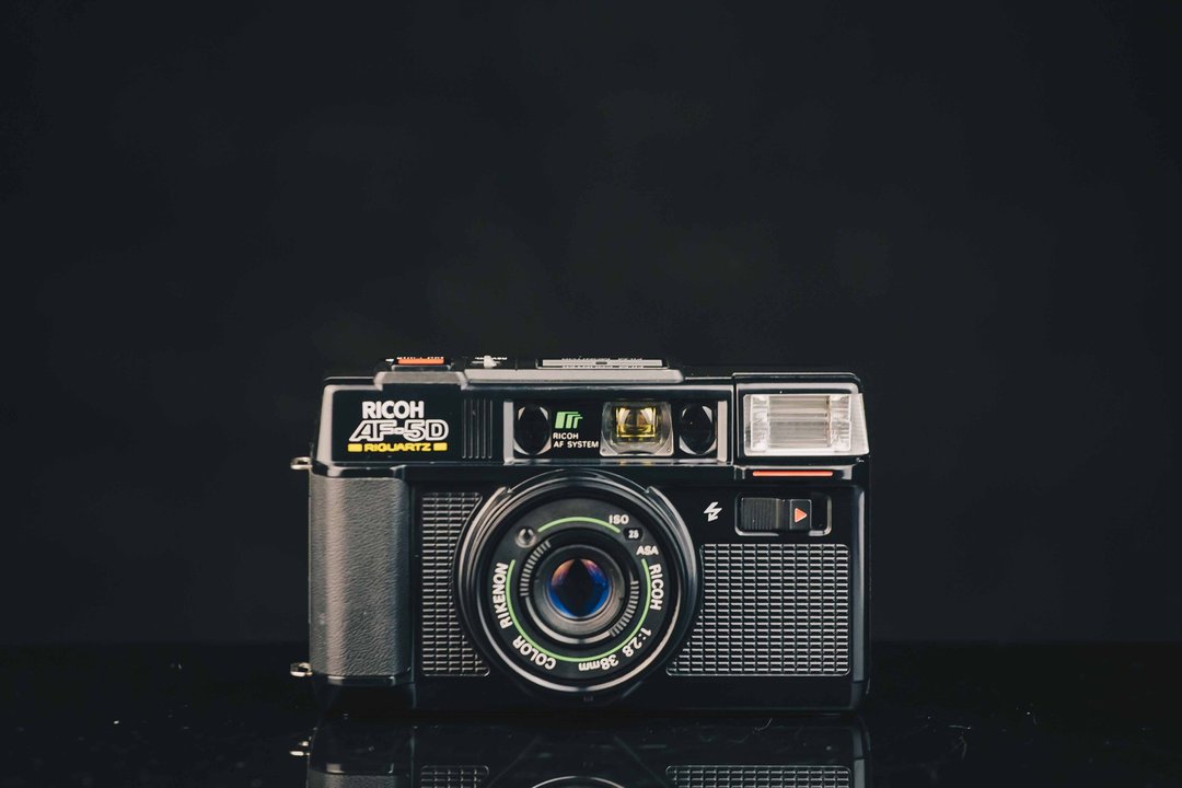 RICOH AF-5D #135底片相机 - 相机 - 其他金属 黑色