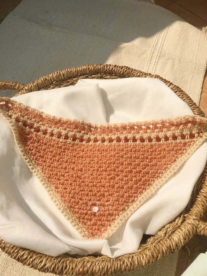 Kerchief crochet - 发饰 - 聚酯纤维 多色