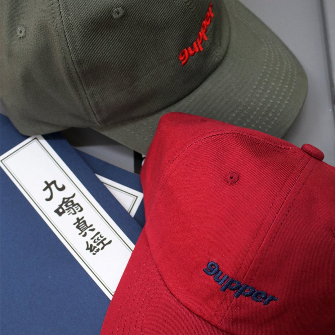 香港品牌 9upper 棒球帽 Dad Caps 老帽 - 帽子 - 棉 多色