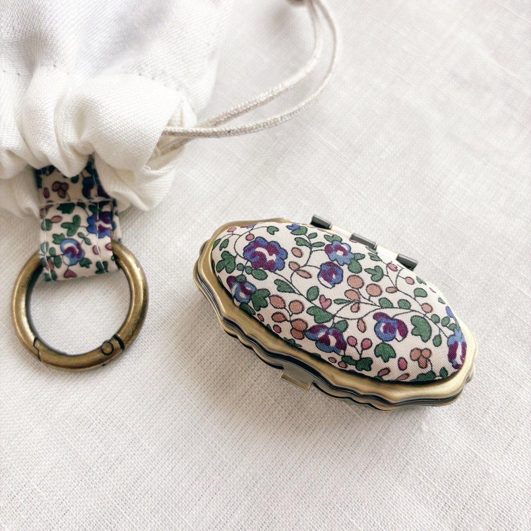 Pinkoi 代购 - *Liberty 印花柔感药盒 & 饰品收纳盒*附登山扣迷你束口袋 - 其他 - 其他金属 