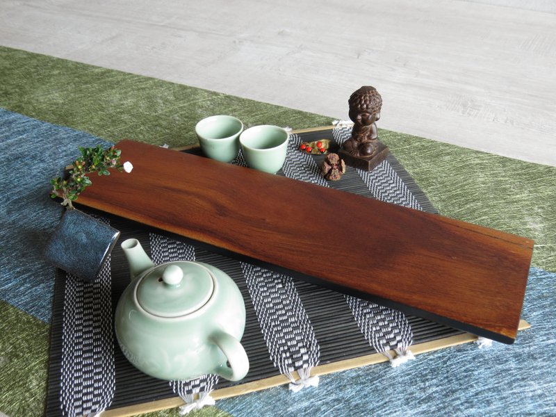 HO MOOD 解构系列—手作 原木茶盘( - 杯垫 - 木头 咖啡色