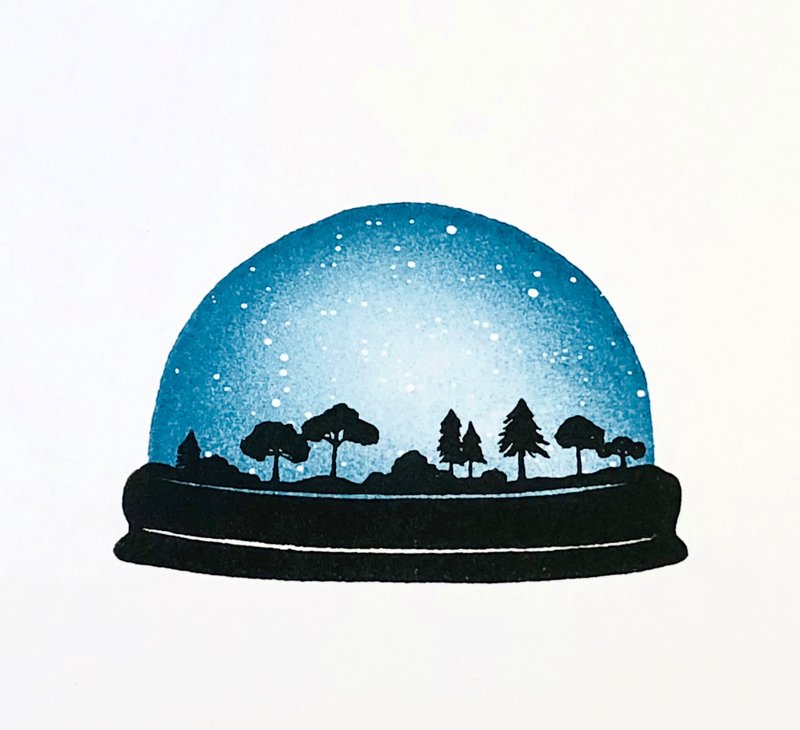 Starry sky dome stamp set - 印章/印台 - 其他材质 