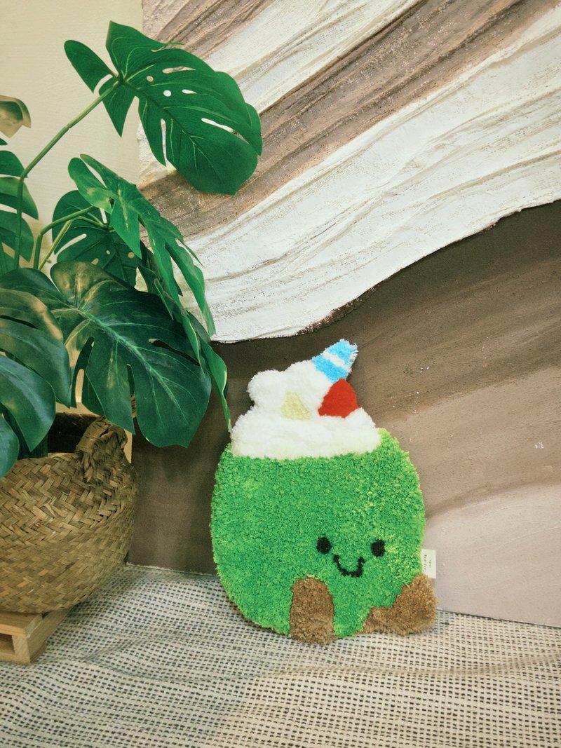 台南可水洗手作簇绒小尺寸地毯课程 - 编织/羊毛毡/布艺 - 棉．麻 