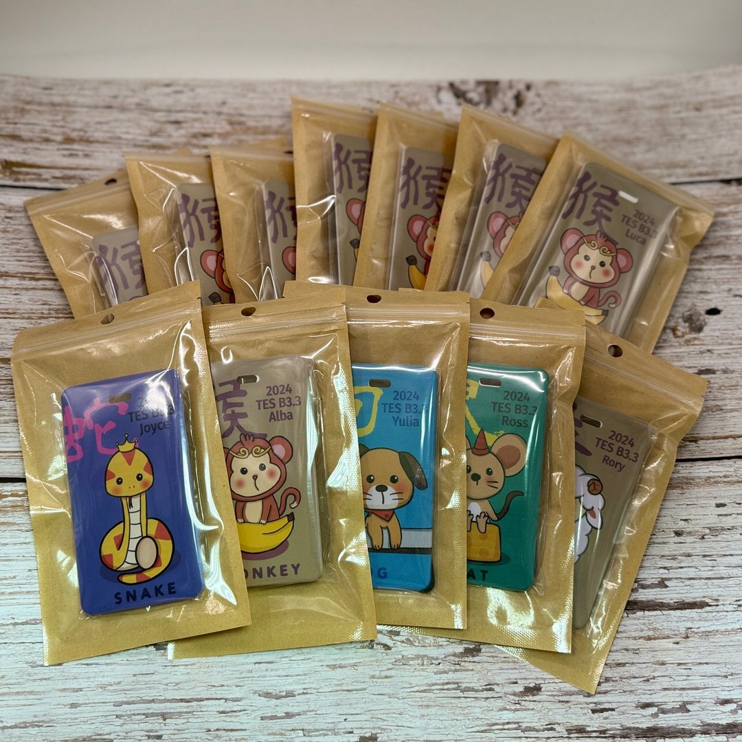 【定制化下单区一】定制化礼物/行李吊牌/婚礼小物/毕业礼物 - 行李吊牌 - 塑料 多色