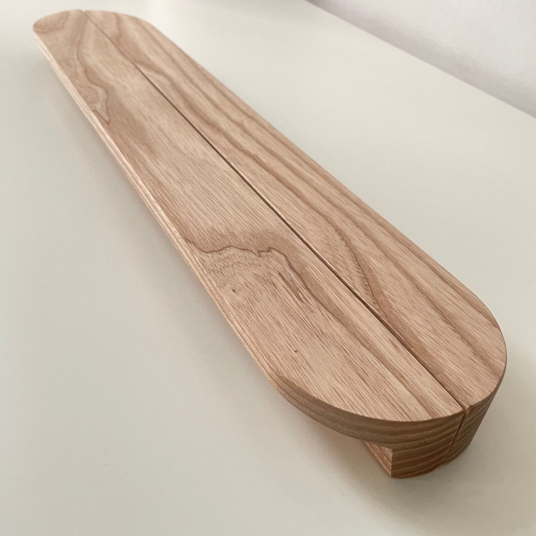 Oval shaped handle, Long door handle pulls - 其他家具 - 木头 