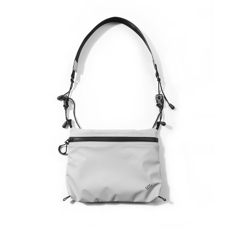 POCKET随行包 大/灰 - 侧背包/斜挎包 - 人造皮革 灰色