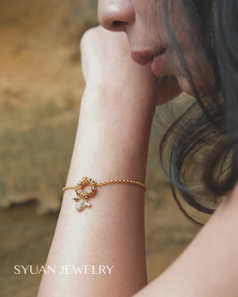 Nectar Scent of Magic 花蜜幻香手链 生日礼物情人节 - 手链/手环 - 其他金属 