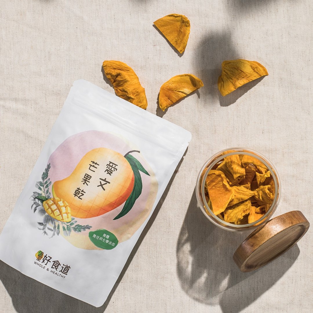 爱文芒果干  无糖纯天然水果干 - 水果干 - 新鲜食材 卡其色
