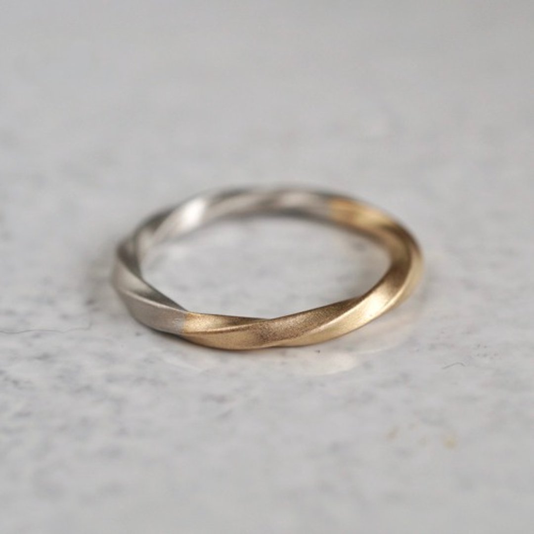 Zephyr mix men's ring [br0006hh] - 戒指 - 其他金属 