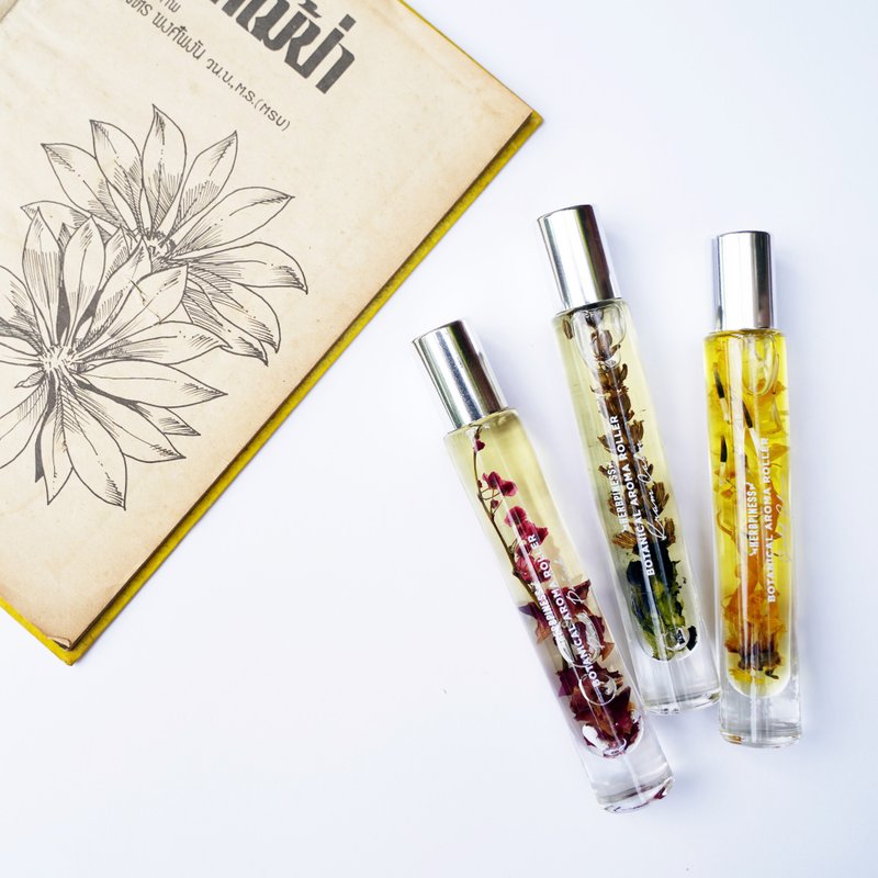 BOTANICAL AROMA ROLLER - 香水/香膏 - 精油 透明