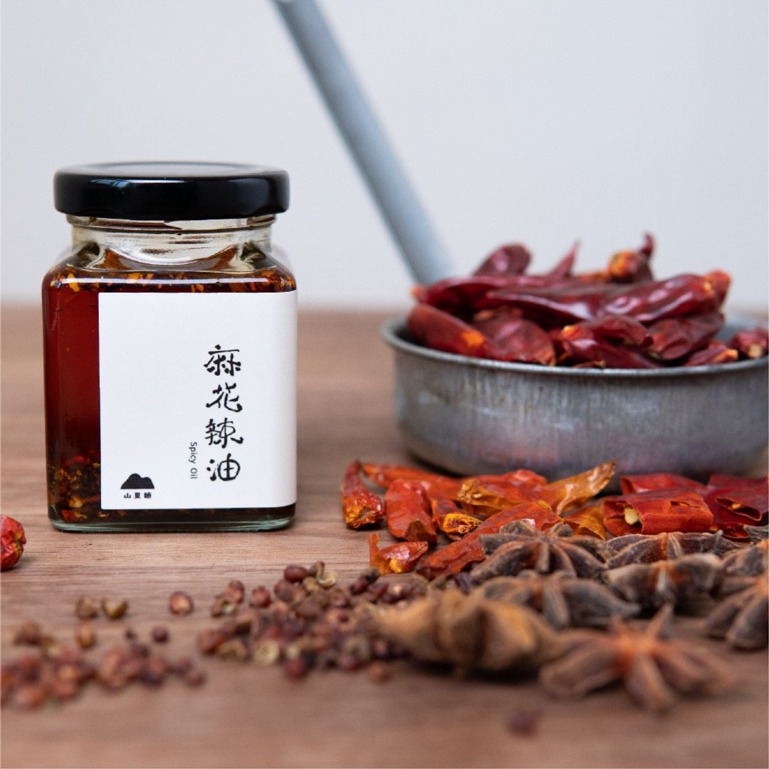 山里面 | 麻花辣油 ( 纯素 ) - 酱料/调味料 - 新鲜食材 红色