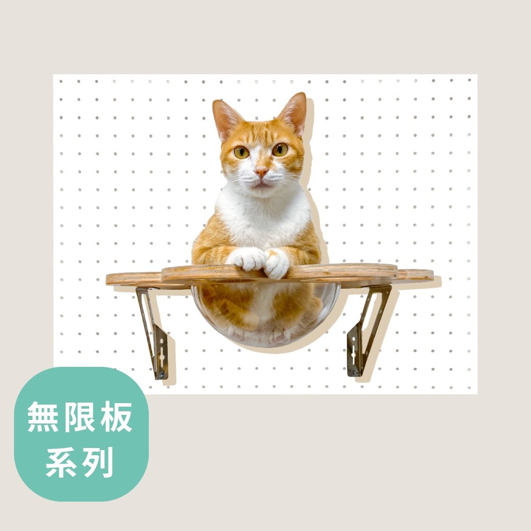 SWEE无限板-猫跳台-太空舱 - 抓板/跳台 - 纸 卡其色