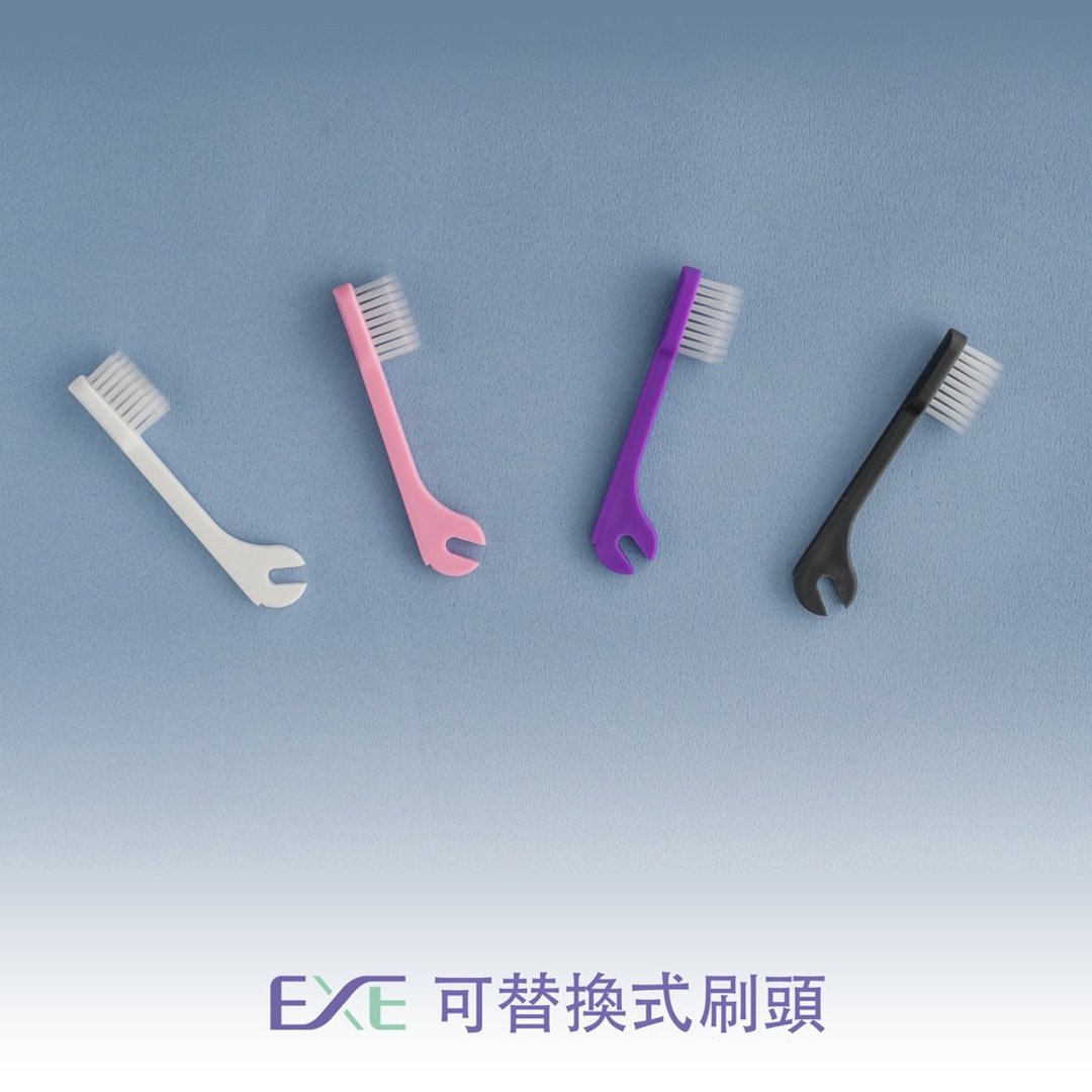 牙医师品牌严选软毛刷头 3支一组 一年份 - 牙刷/口腔清洁 - 塑料 黑色