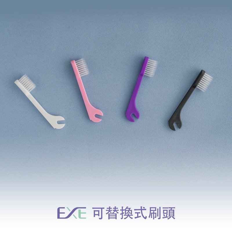 牙医师品牌严选软毛刷头 3支一组 一年份 - 牙刷/口腔清洁 - 塑料 黑色