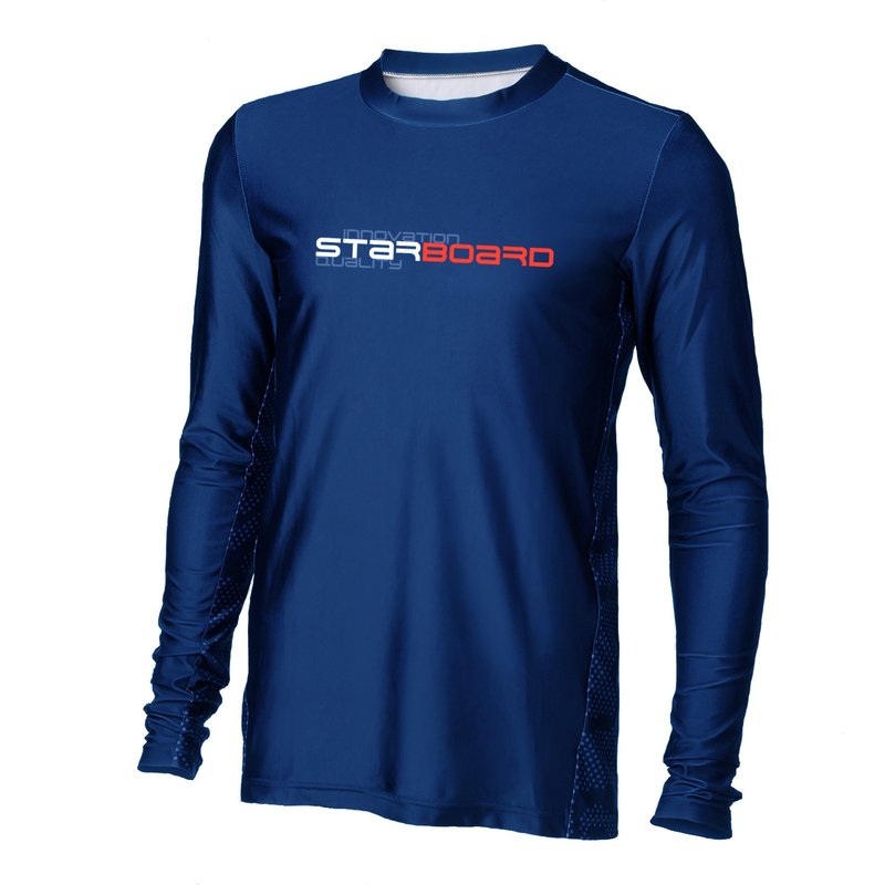 STARBOARD BLUE 防晒衣 防磨衣 男 - 男装泳裤 - 其他人造纤维 蓝色