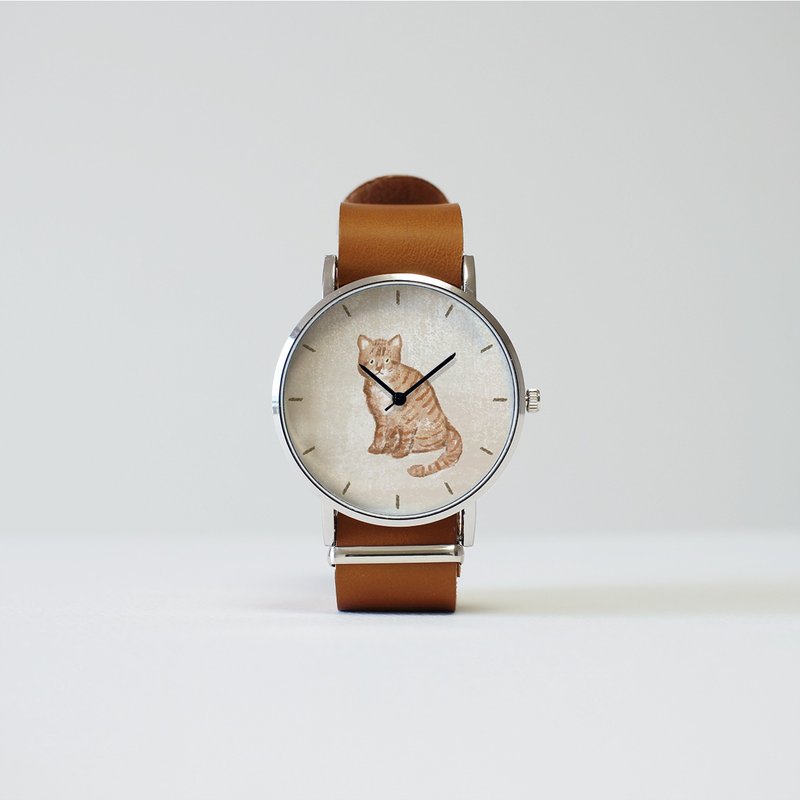 Tea tabby watch - 女表 - 其他金属 咖啡色
