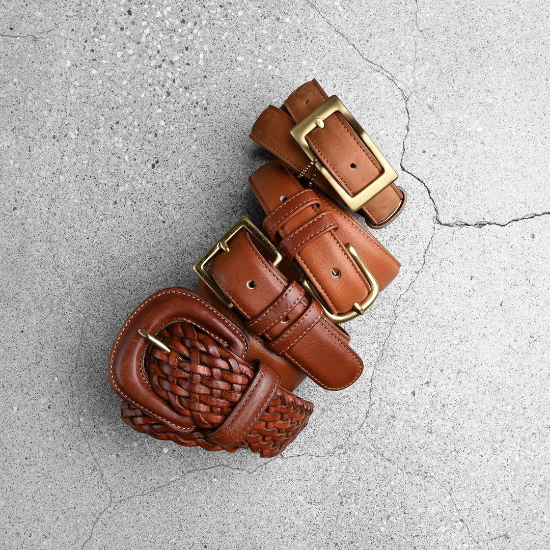 Coach 皮带 / Vintage 古着 / 台北古着店 - 皮带/腰带 - 真皮 咖啡色