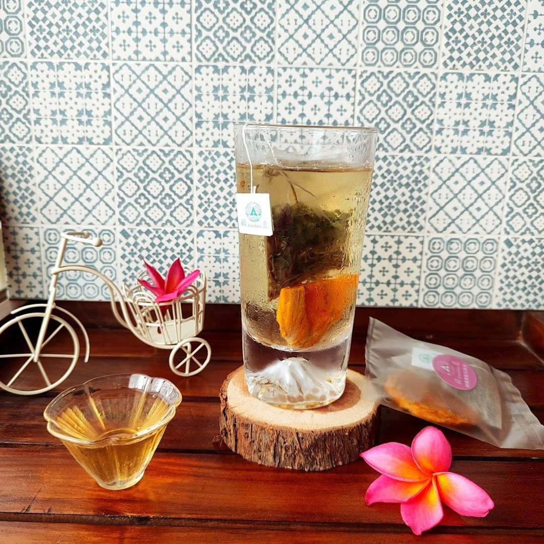 芒果香草茶包-无糖果干花茶-无咖啡因-自然农法香草-冷泡热泡皆宜 - 茶 - 植物．花 
