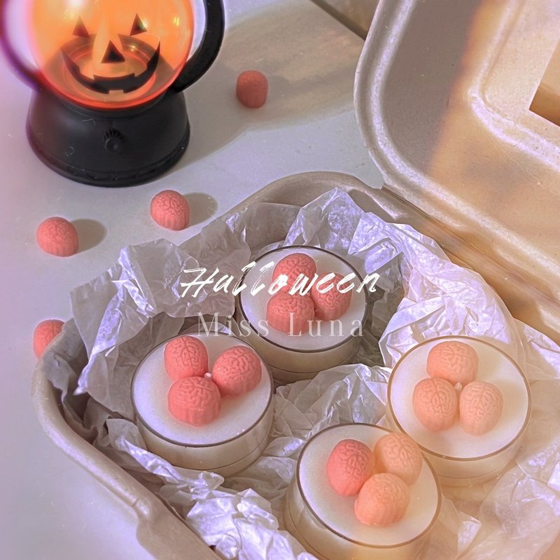 【Miss Luna 露娜小姐】脑袋香氛茶蜡 100%天然大豆蜡 - 蜡烛/烛台 - 蜡 