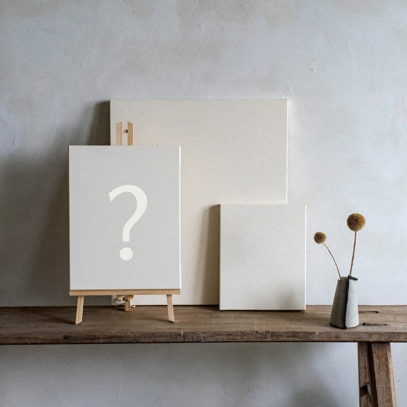 极简石膏画【订制下标处】中  /定制 / 纯手工 - 海报/装饰画/版画 - 水泥 白色