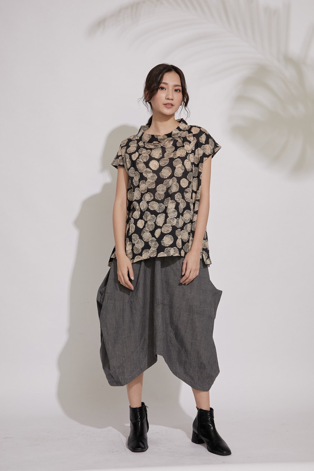 小立领上衣_萤光浮萍_公平贸易 - 女装上衣 - 棉 多色