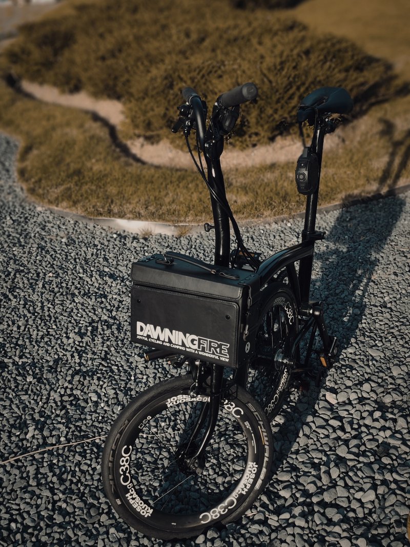 Brompton 真皮子弹箱 黑色 / 咖啡色 - 自行车/周边 - 铝合金 咖啡色