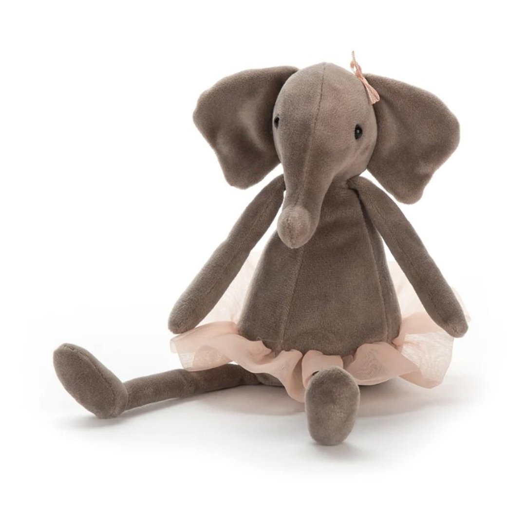Dancing Darcey Elephant Small 跳舞小象 23cm - 玩偶/公仔 - 其他人造纤维 灰色