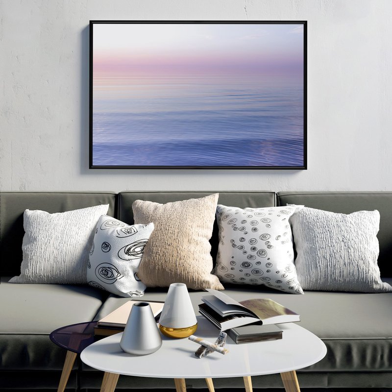 宁静海洋－海洋/沙滩/民宿挂画/装饰画/居家装饰/风景/度假 - 海报/装饰画/版画 - 棉．麻 多色