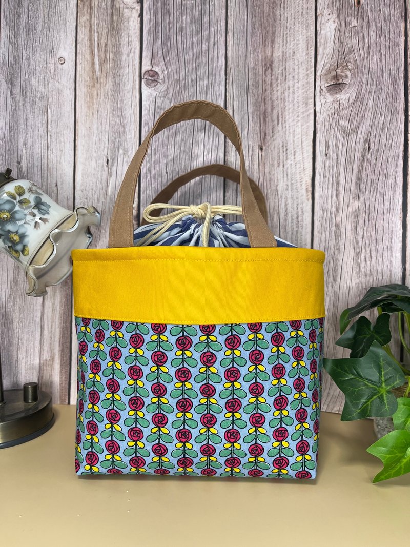 便当袋 - 手提包/手提袋 - 棉．麻 粉红色