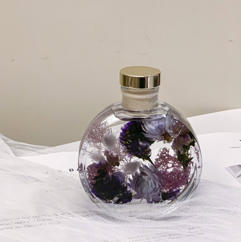 紫墨隐峦-浮游花香水瓶 - 摆饰 - 玻璃 紫色