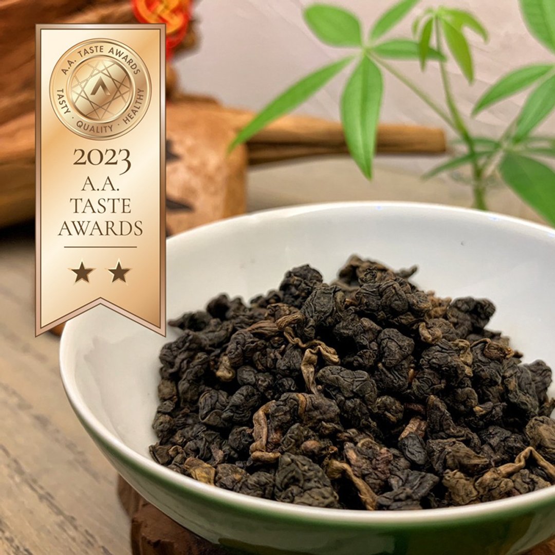 2023 A.A. TASTE AWARDS二星认证-台湾自然农法正欉铁观音 - 茶 - 植物．花 咖啡色
