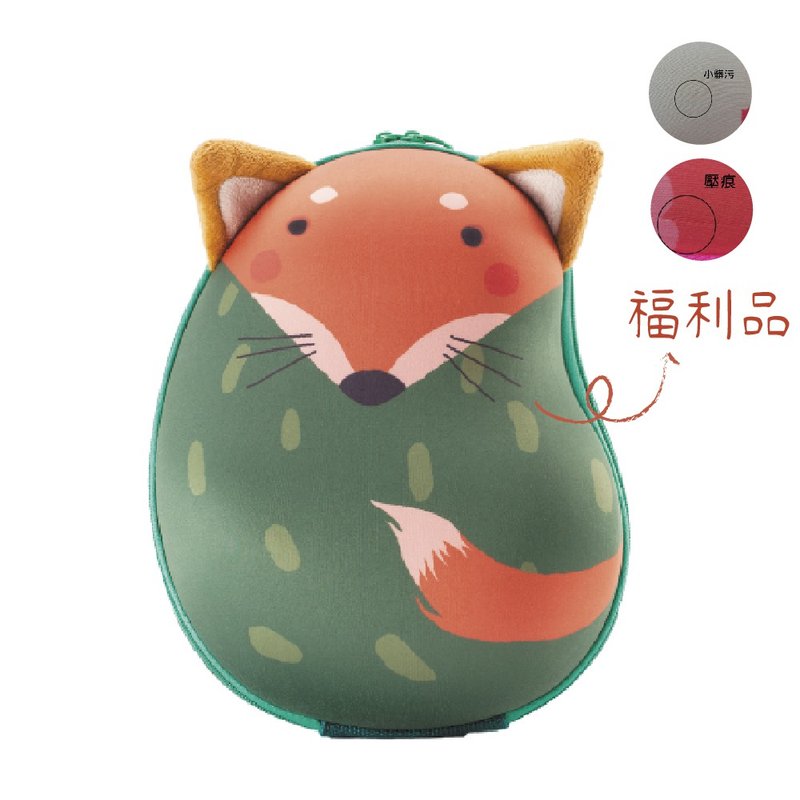 【福利品】Sina&Mina 儿童后背包(小酪狸) - 背包/袋子 - 其他材质 绿色