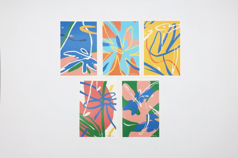 【SOUND BLOOMS】明信片 - 卡片/明信片 - 纸 多色