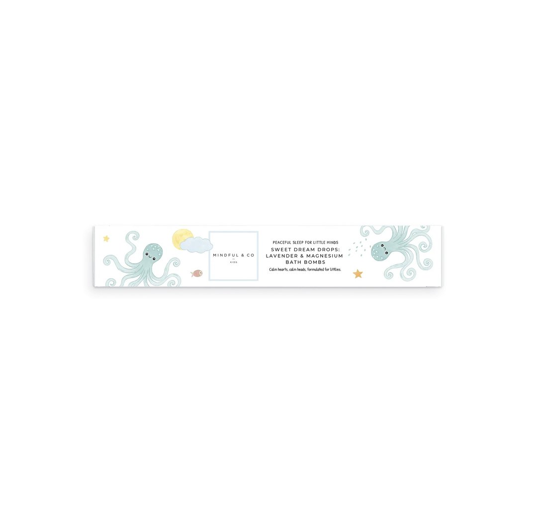 静心助眠天然泡澡球 薰衣草与镁放松配方 Mindful & Co Kids - 香薰/精油/线香 - 精油 多色