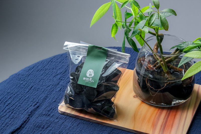 水耕专用备长炭块 | 调整水质/固定植物/装饰美化 - 植栽/盆栽 - 其他材质 黑色