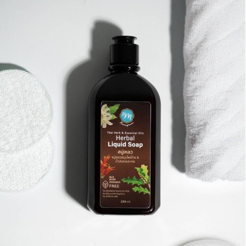 【有机草本古法】天然泰草精油沐浴露 沐浴同步护身心+祛除体味 - 沐浴用品 - 精油 金色