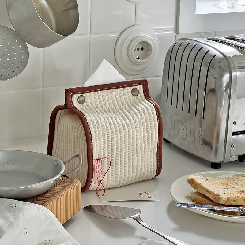 卷筒卫生纸套 _ 面包 - 纸巾盒 - 棉．麻 多色