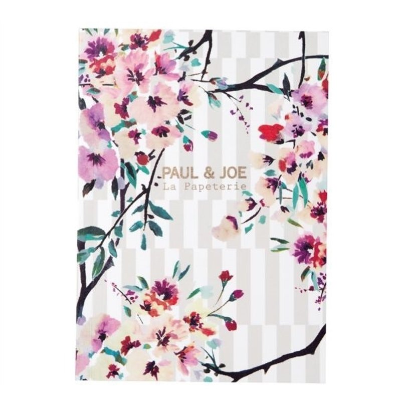 Mark's x PAUL & JOE A6烫金笔记本【条纹花束 (PAJ-NB2-E)】 - 笔记本/手帐 - 纸 多色