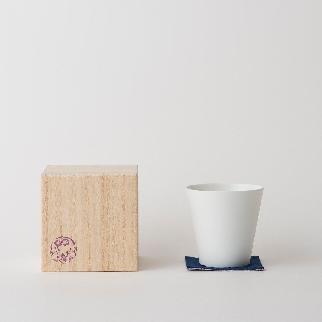 Ume  Cup in Paulownia box - 其他杯子 - 瓷 