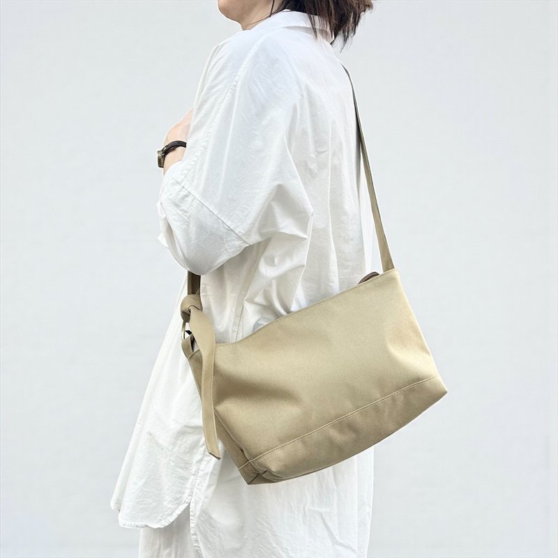 DRIFTER-S 米色 泼水加工 Cordura®尼龙侧背包 - 侧背包/斜挎包 - 尼龙 卡其色