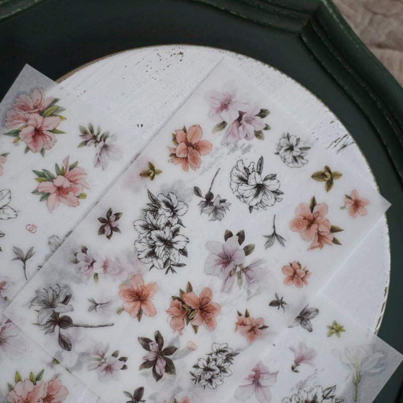 杜鹃 - 转印贴纸 - 贴纸 - 塑料 