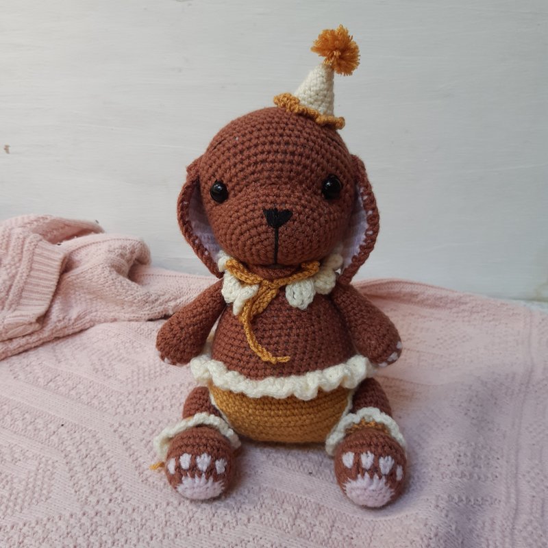 毛绒狗玩具 填充玩具 毛绒玩具 动物玩具 生日礼物 搞笑狗 - 玩具/玩偶 - 其他材质 咖啡色