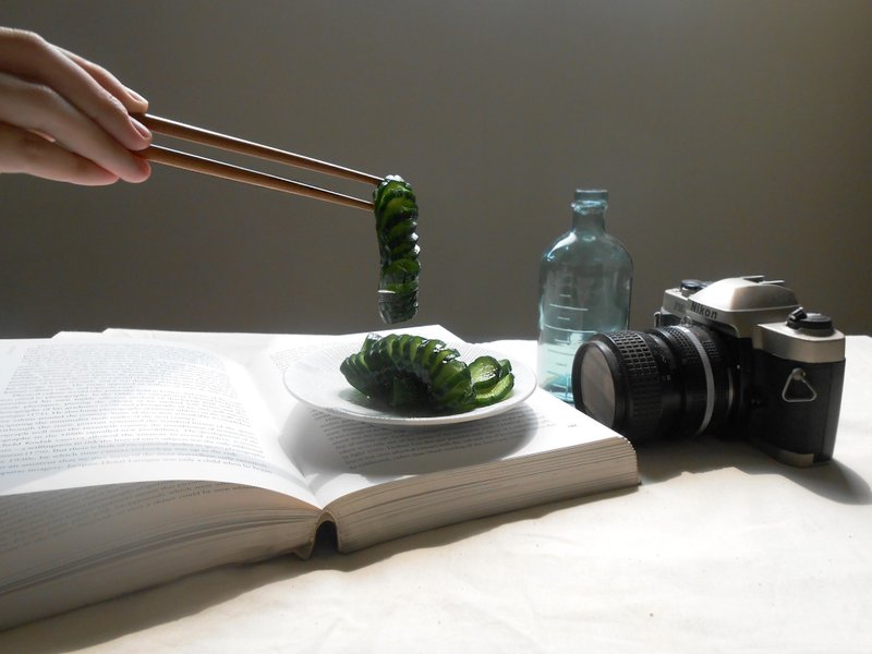 芥末小黄瓜 - 零食/点心 - 新鲜食材 绿色