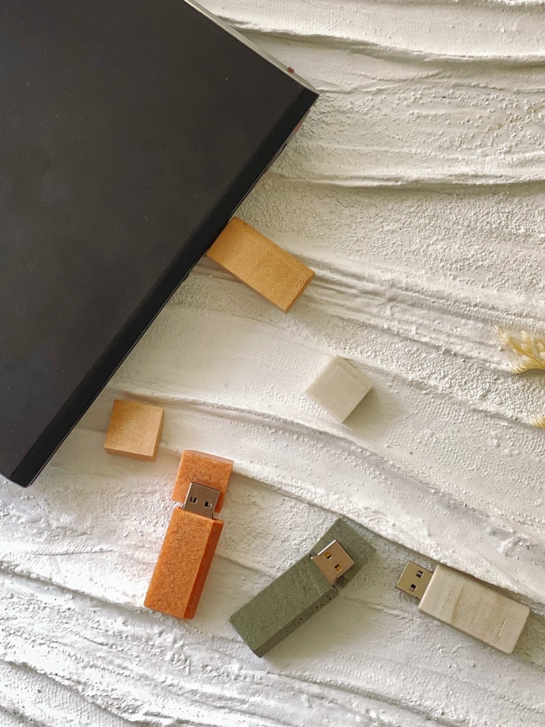 再生塑木USB - U盘 - 塑料 
