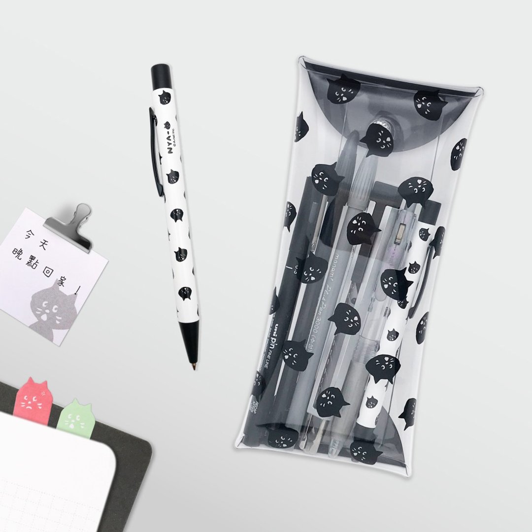 JzFun / NYA- 果冻笔袋&铝管派克笔套组 - 铅笔盒/笔袋 - 塑料 多色
