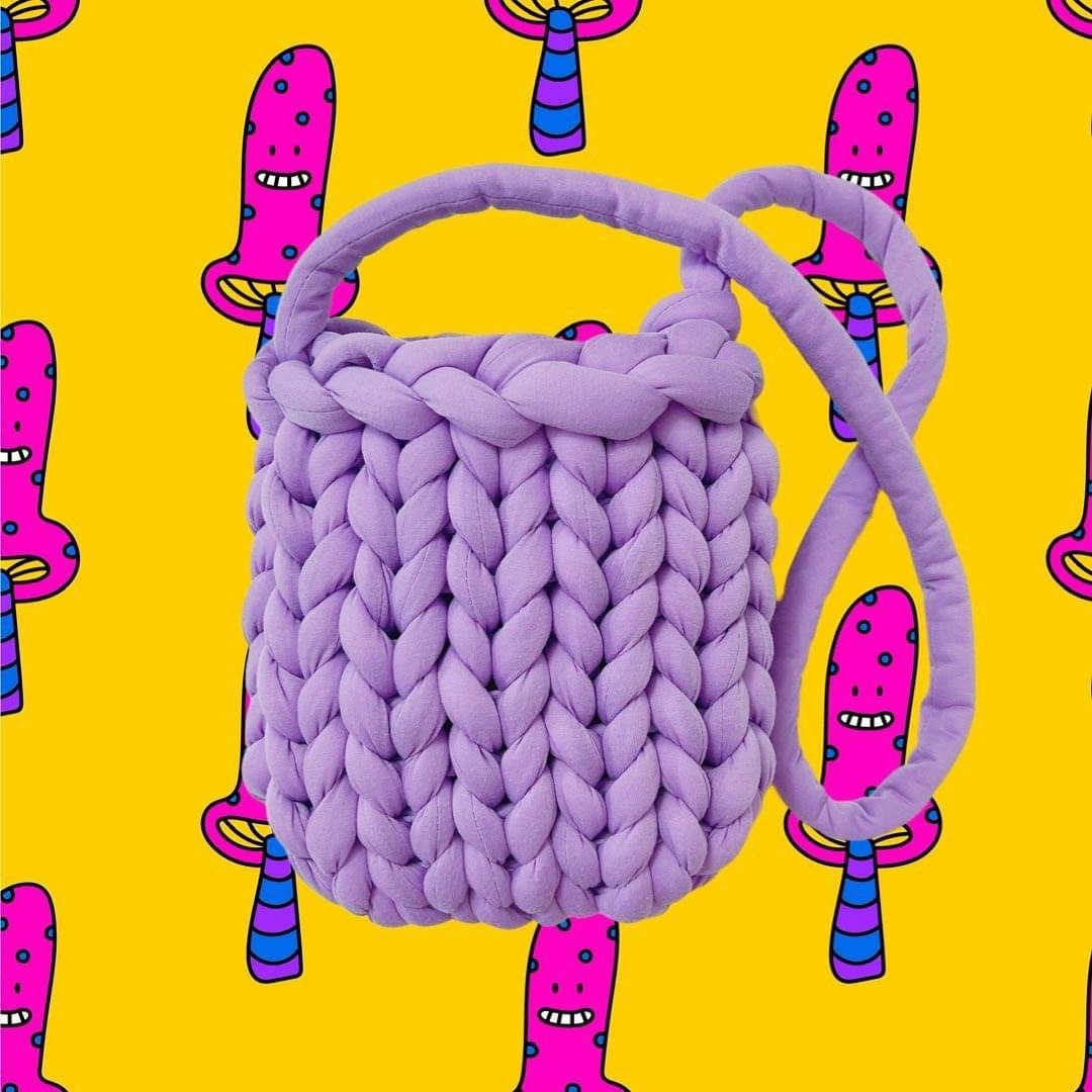 Chubby Crossbody Bag - 侧背包/斜挎包 - 棉．麻 多色